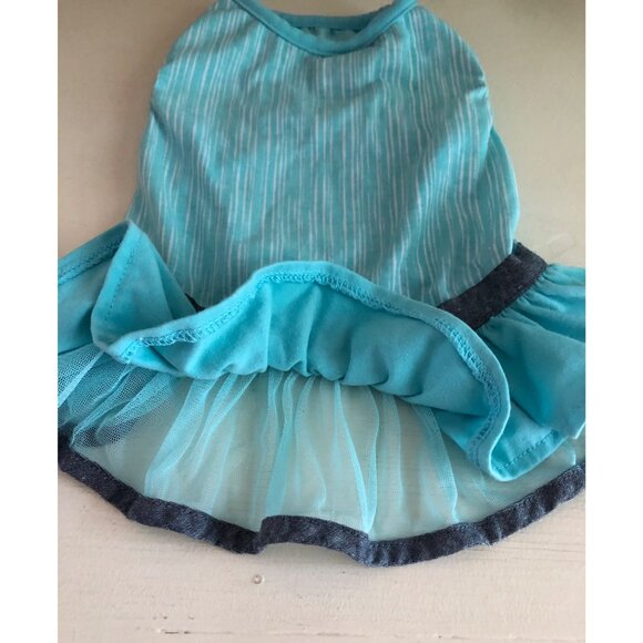 Martha Stewart Pets Dog Apparel Dress Blue Size Medium - Picture 2 of 5